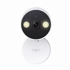 Cámara Ip Tp-link Tapo Tapo C120 4 Mp, Wifi, Microsd, Interior Y Exterior, Blanco, Negro